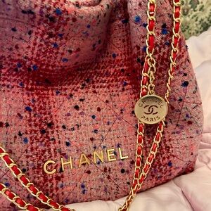 Chanel Multicolor Tweed Shoulder Bag, Hobo bag